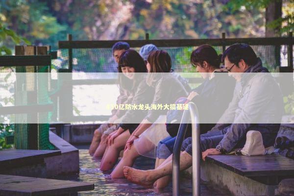 450亿防水龙头海外大搞基建
