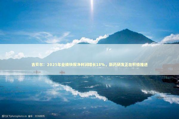 吉贝尔：2025年业绩快报净利润增长18%，新药研发正在积极推进