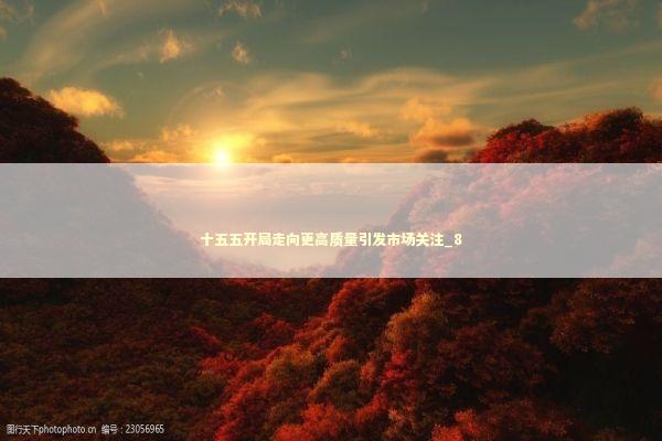 十五五开局走向更高质量引发市场关注_8