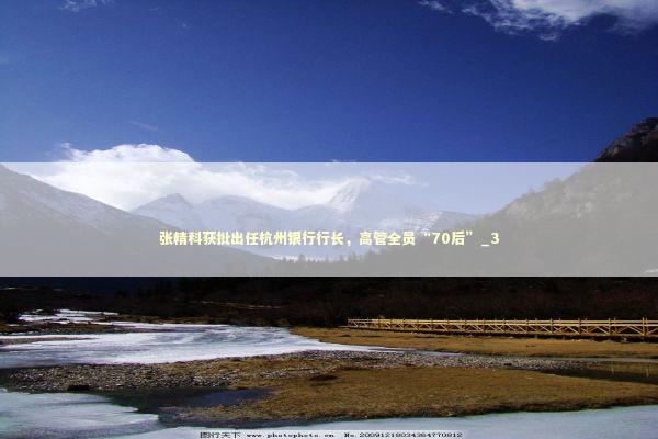 张精科获批出任杭州银行行长，高管全员“70后”_3