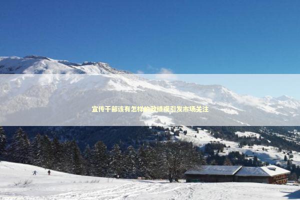 宣传干部该有怎样的政绩观引发市场关注