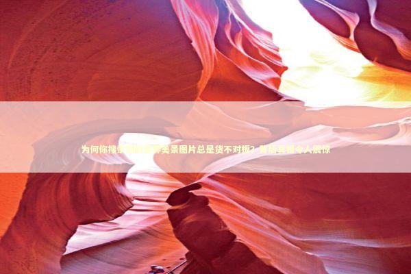 为何你搜索到的世界美景图片总是货不对板？背后真相令人震惊